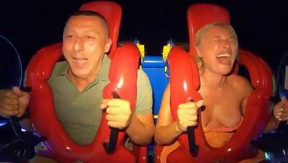 an dam recommends tits pop out on slingshot pic