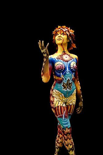 biologi molekuler share best body paint pics photos