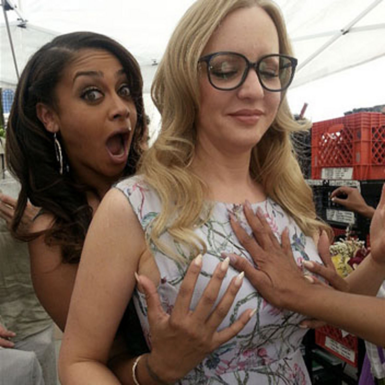 april mata recommends wendi mclendon covey boobs pic