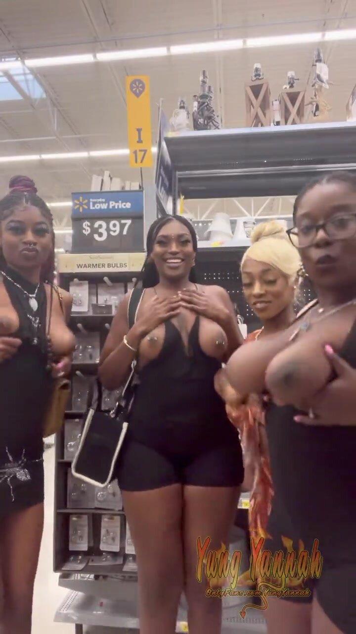 darcy carruthers recommends flashing tits at walmart pic