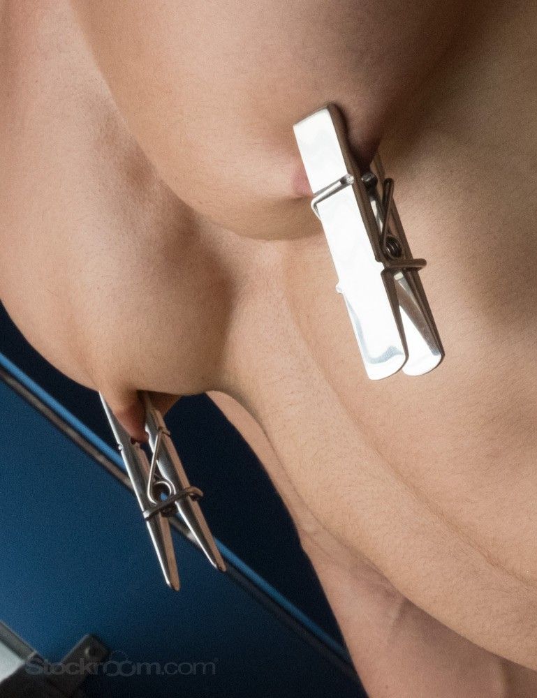 david kirkby add photo clothespins on nipples