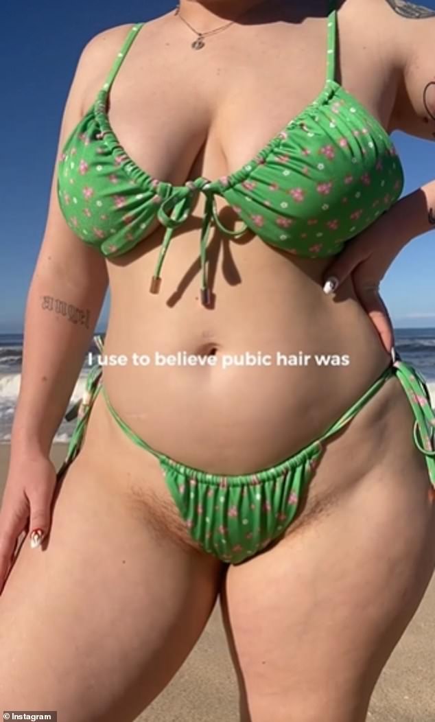 catherine furey recommends hairy bush in bikini pic