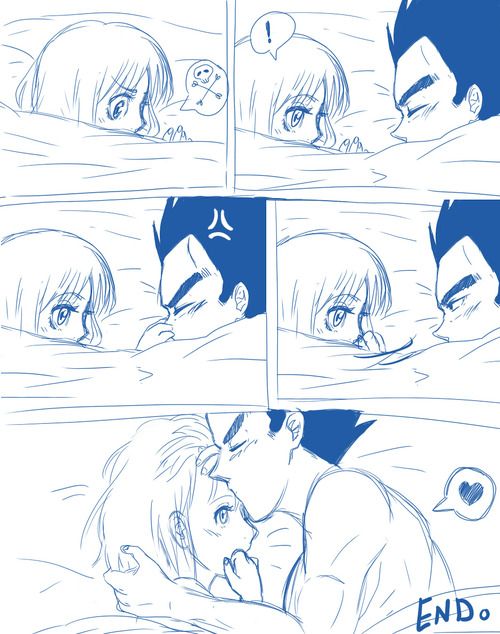 david kolar add vegeta and bulma in bed photo