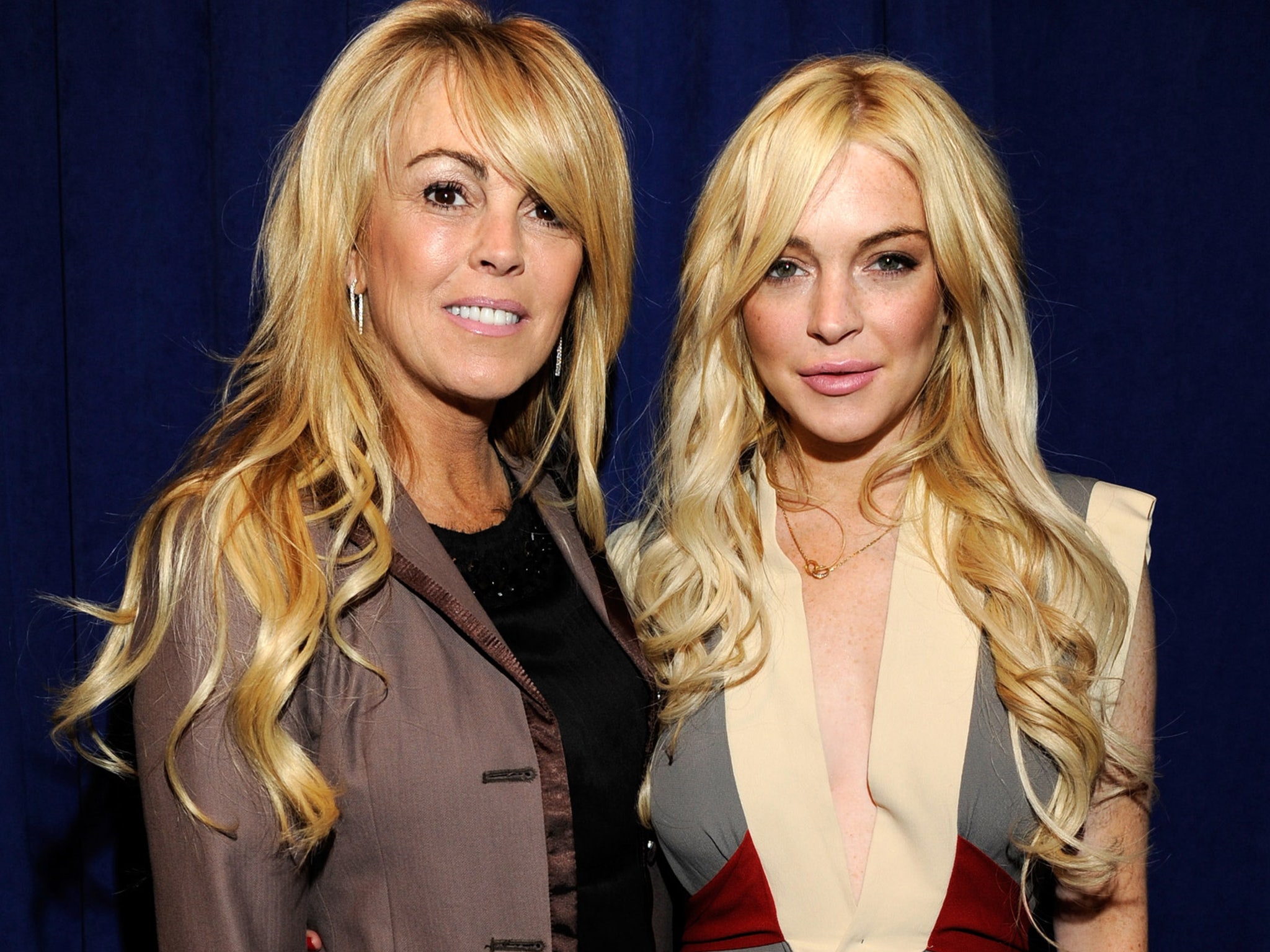 Dina Lohan Hot falls ny