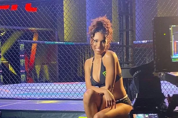 amber mangini recommends ufc octagon girls naked pic