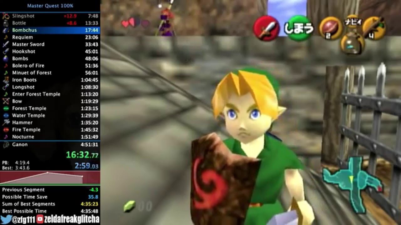 alexandra jervis recommends ocarina of time 100 speedrun pic