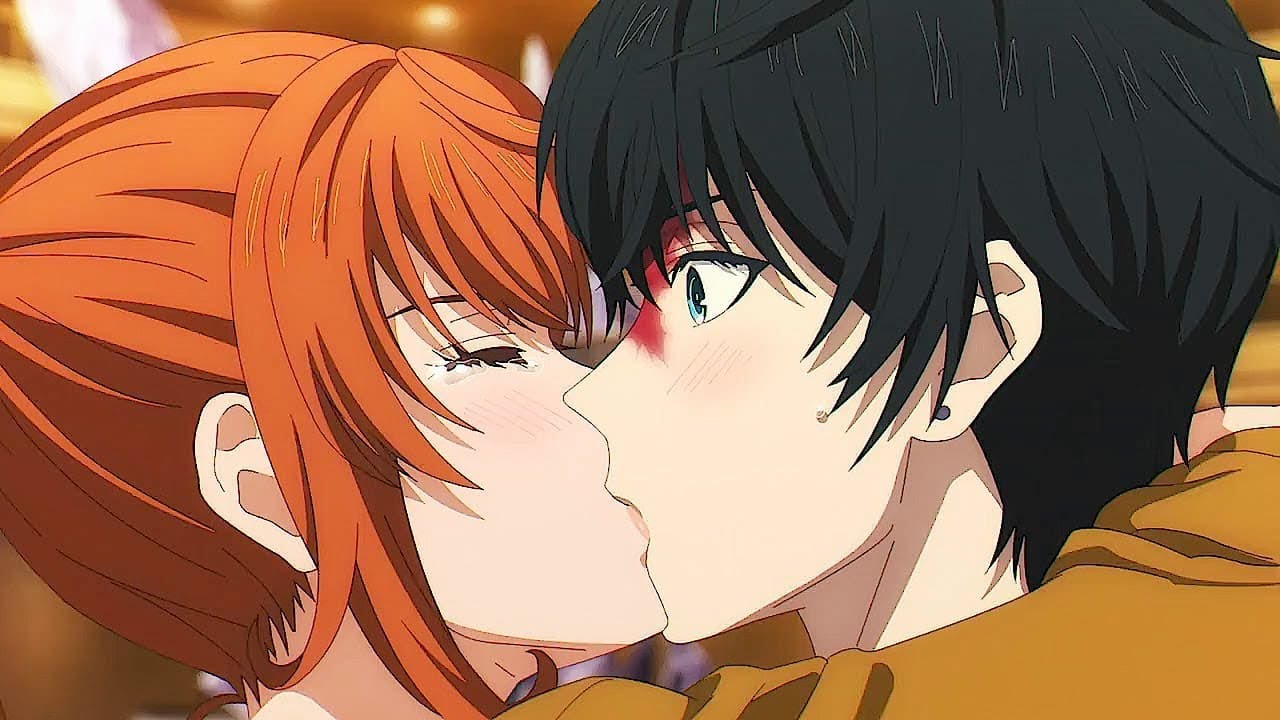 adam racine add photo romantic anime kiss scenes