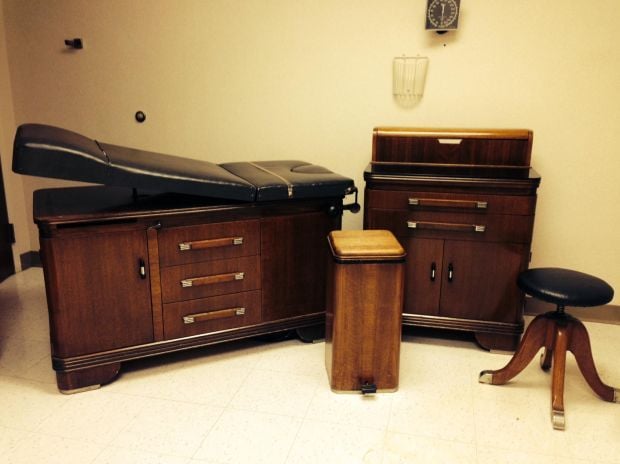 chow yoke fun recommends vintage medical exam table pic