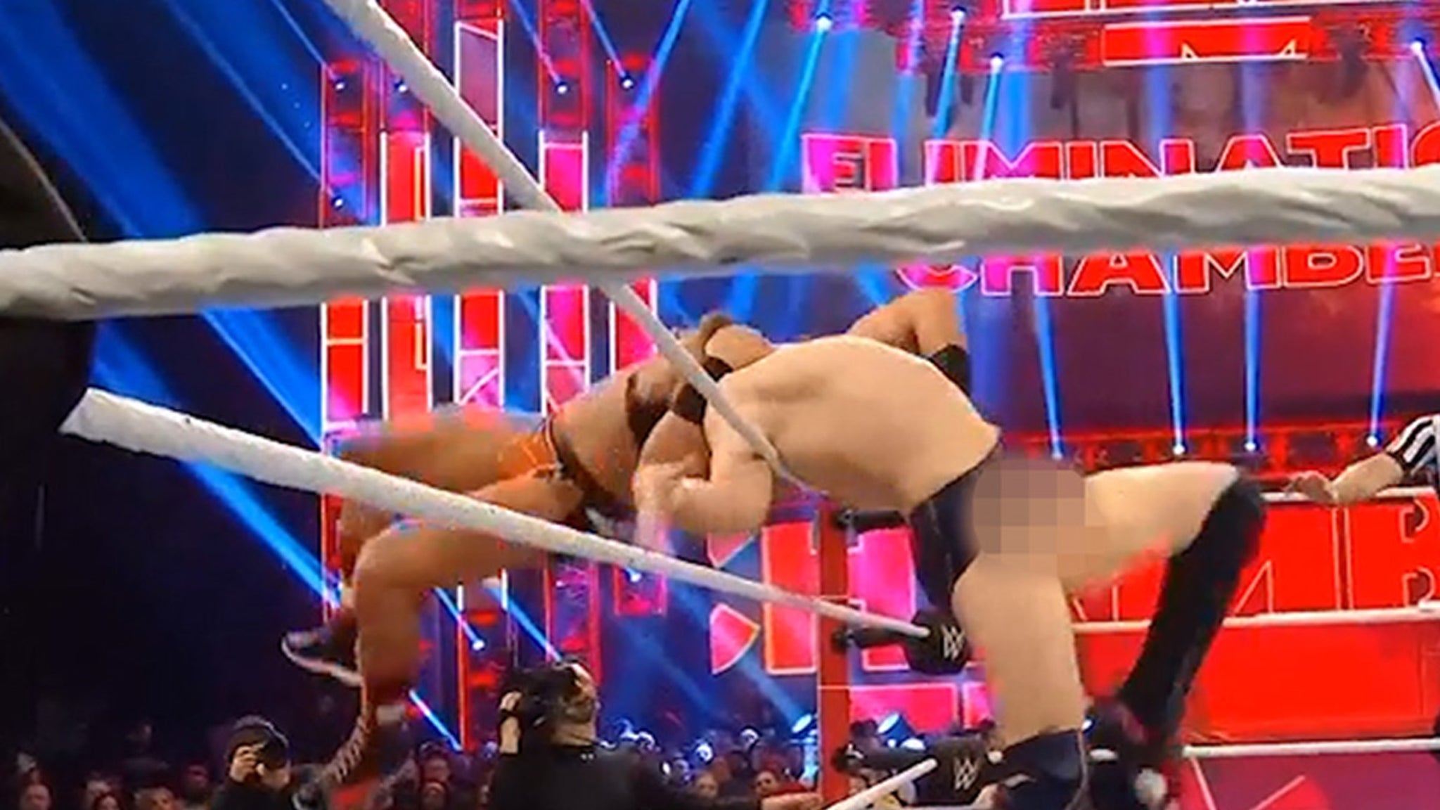 aviv avraham recommends Wwe Wardrobe Malfunction Wrestlemania