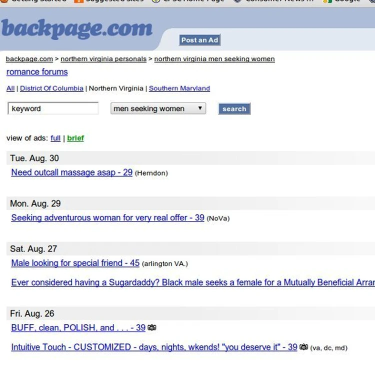 donna hamill recommends www backpage com md pic
