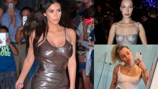 Best of Bare breasted dresses