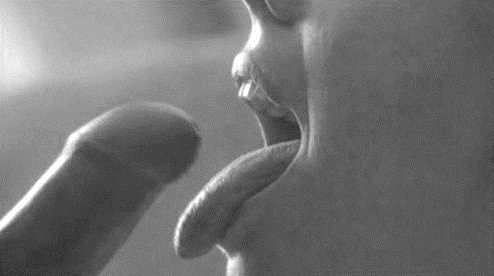 ashlea parsons recommends cum in mouth gif black and white pic