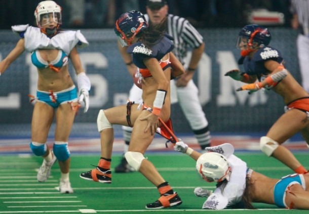 betty goodspeed recommends Lingerie Football League Slips