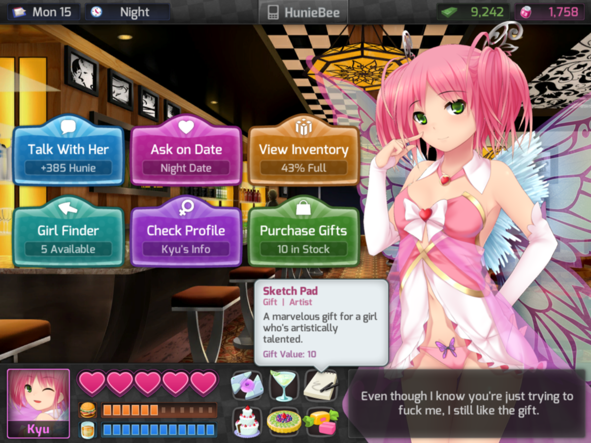 Best of All pictures from huniepop