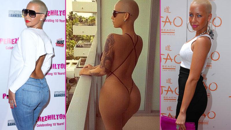 arun israel recommends amber rose fake ass pic