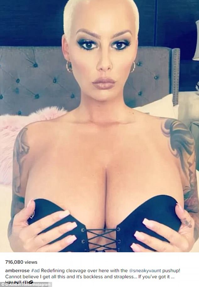 abdullahi babangida recommends amber rose strapless bra pic