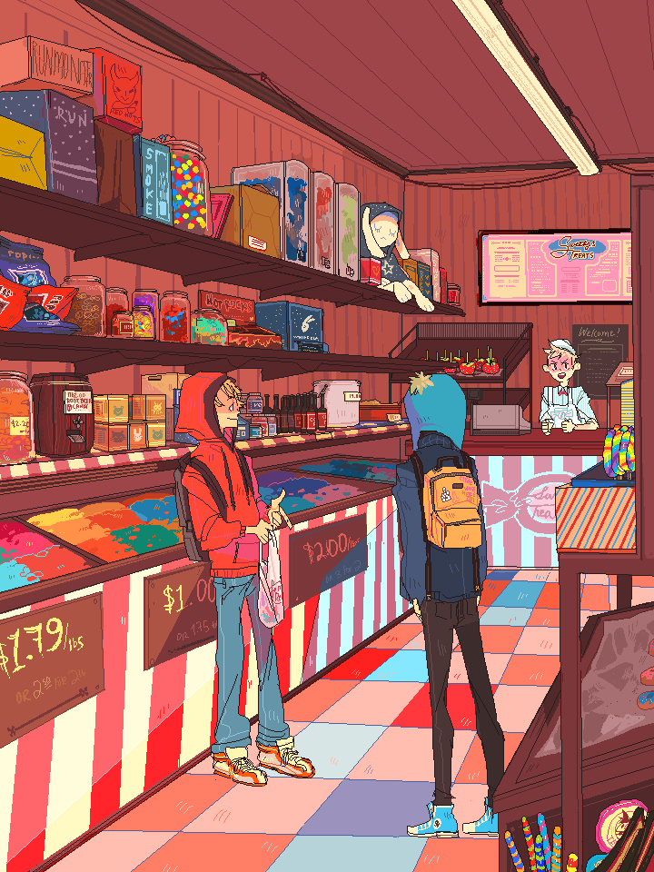 beth valentine recommends anime about candy store pic