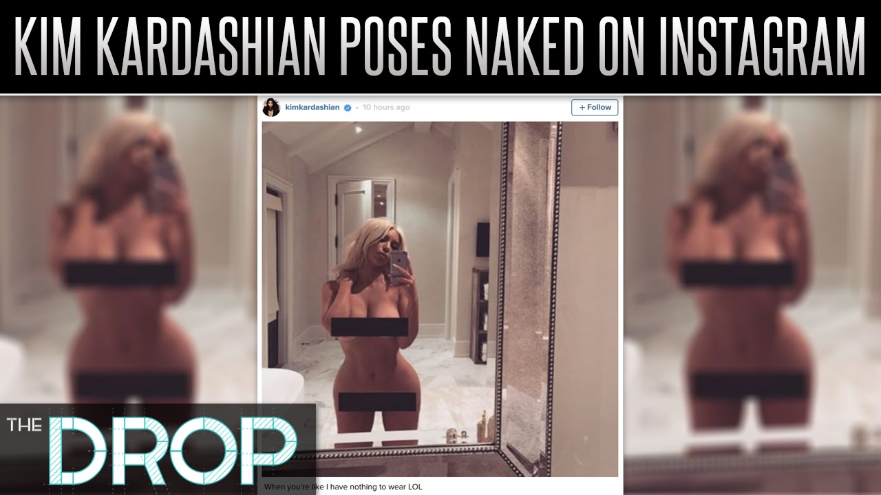 kim kardashian posts nude bathroom selfie