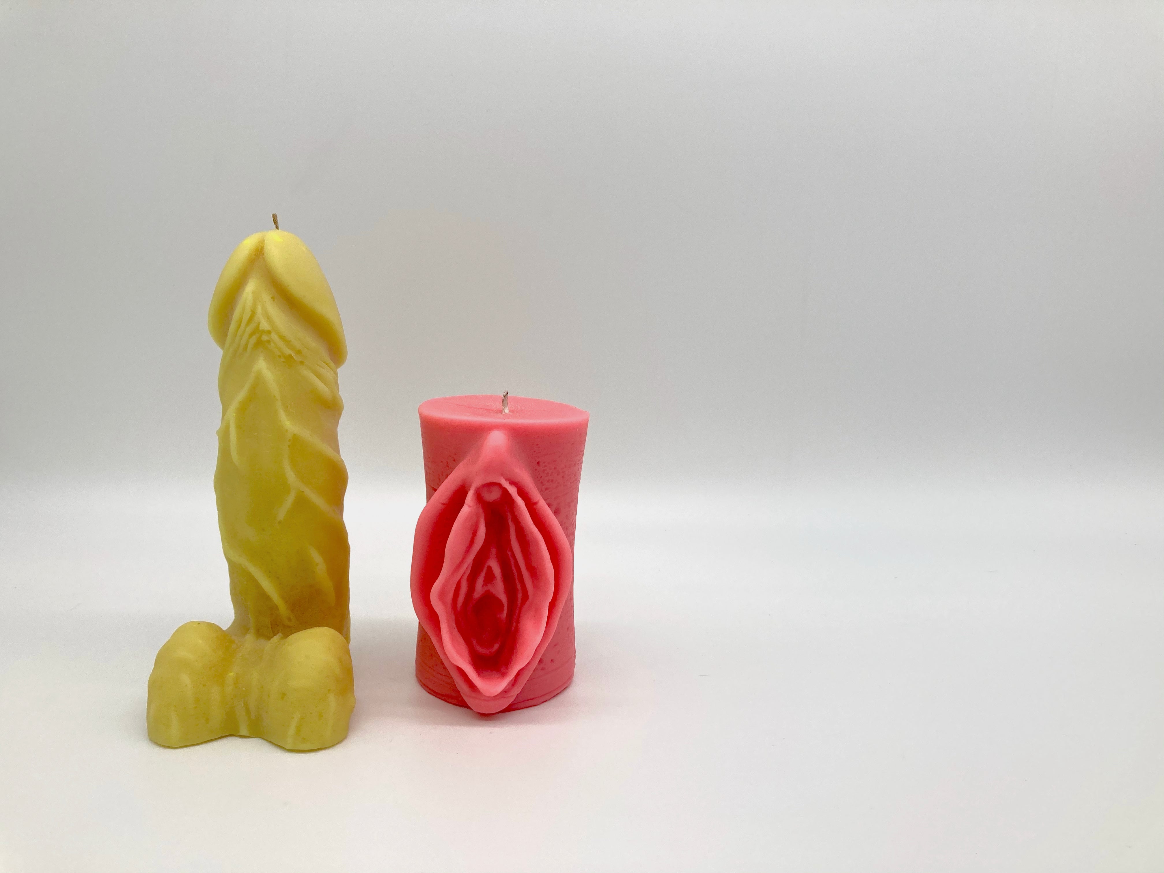 Best of Hot wax on penis