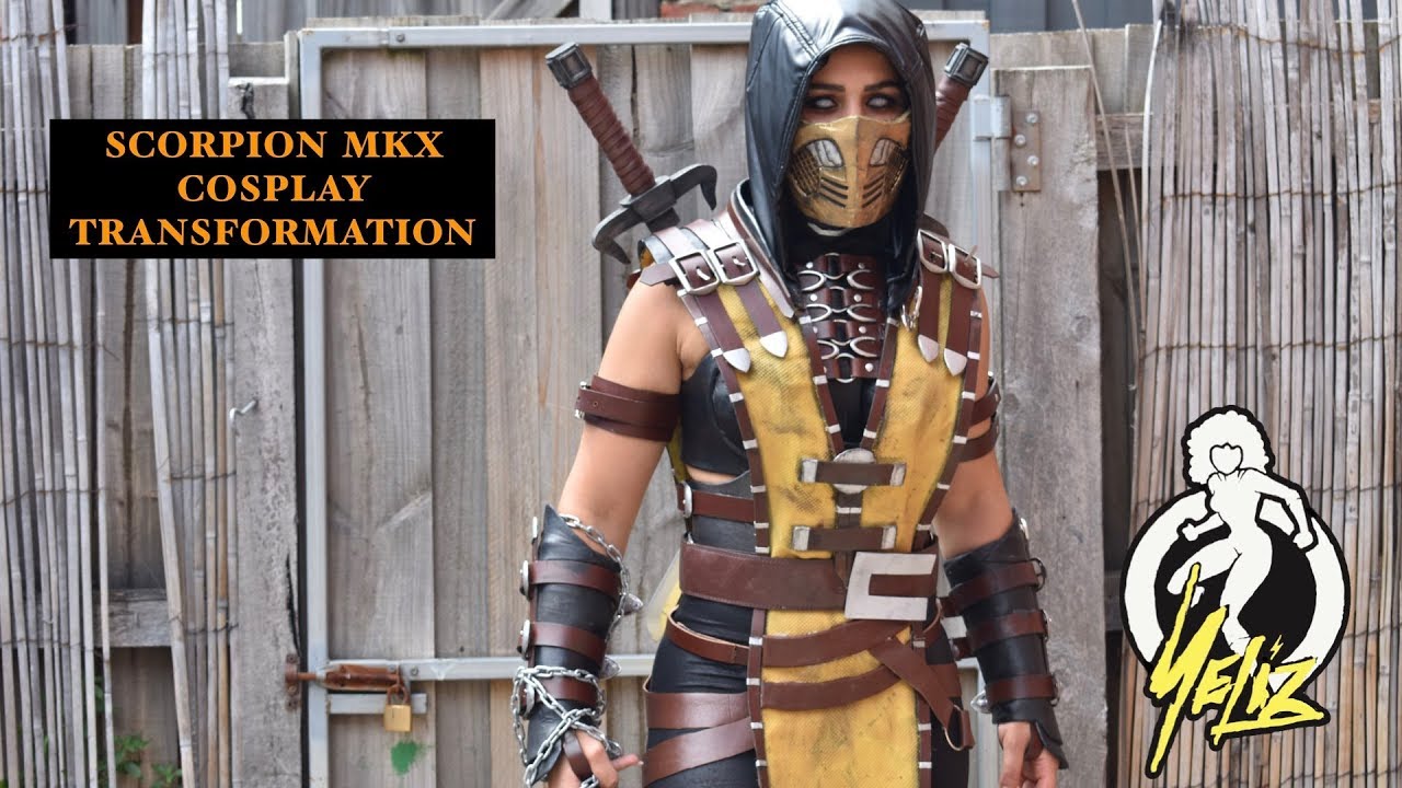 azadeh roohi recommends mortal kombat x scorpion cosplay pic