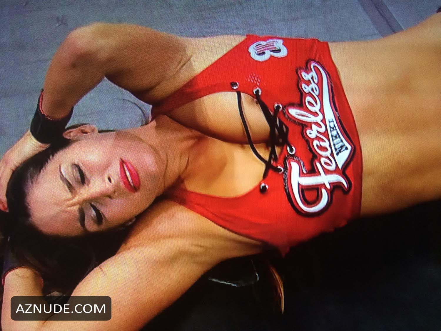 alethea flores recommends brie bella nip slip pic