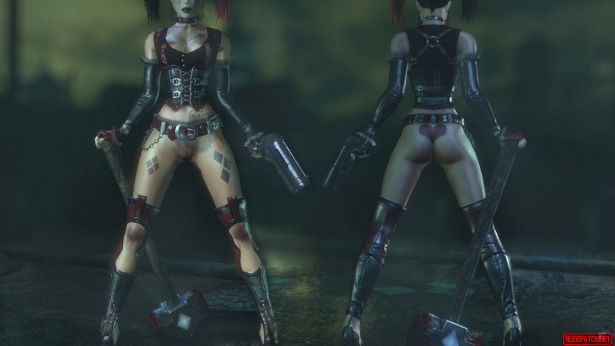 angie blandon recommends batman arkham city harley quinn nude pic
