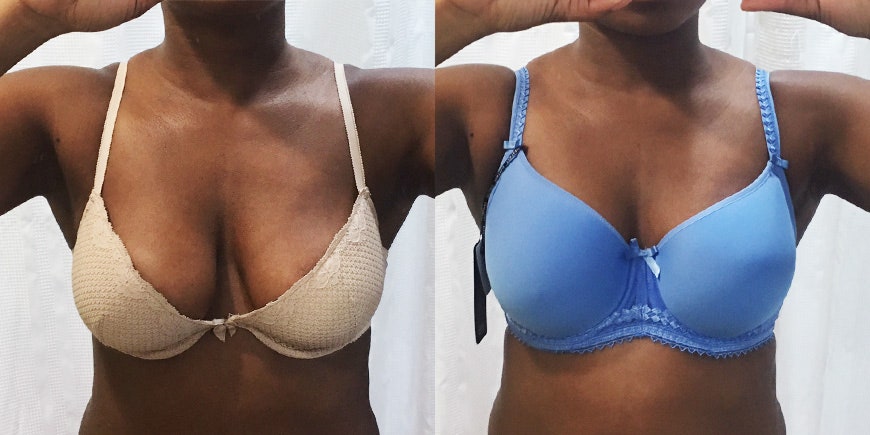 brianda valdez recommends tits falling out of bras pic