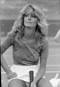 farrah fawcett upskirt