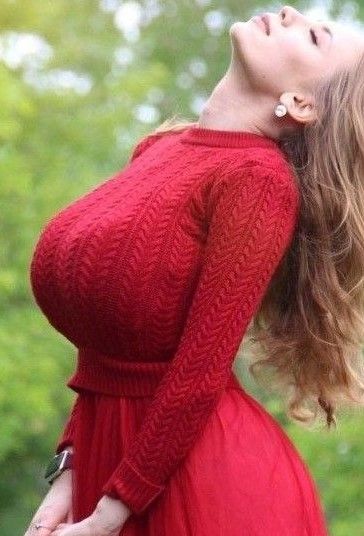 Best of Big breasts in sweaters