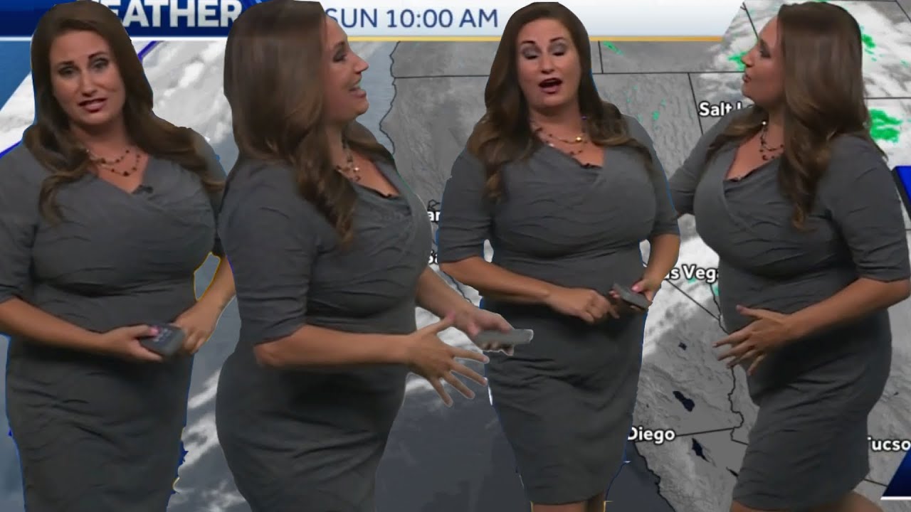 Best of Big tit weather girl