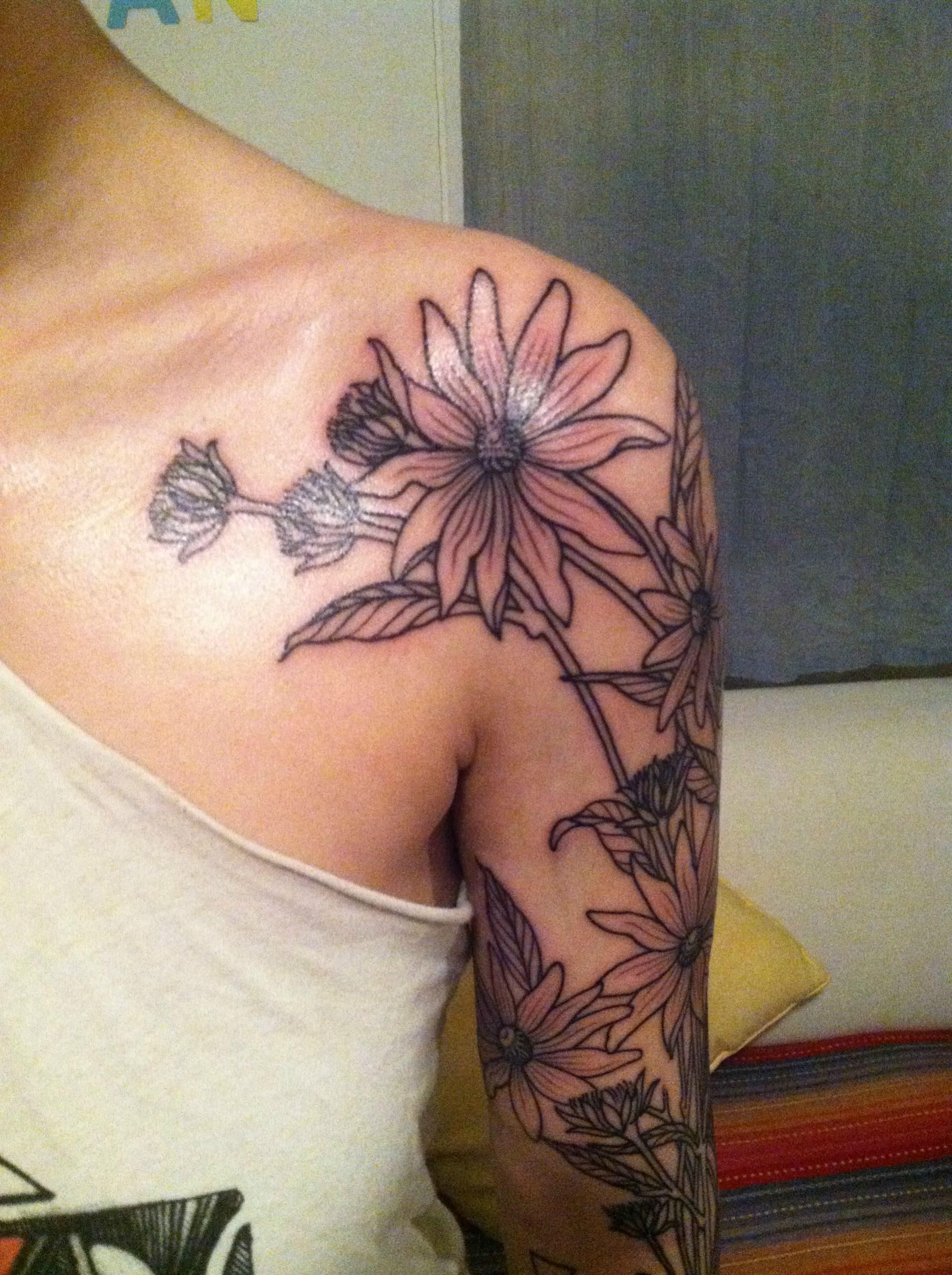 arjay malbas recommends black eyed susan tattoo pic