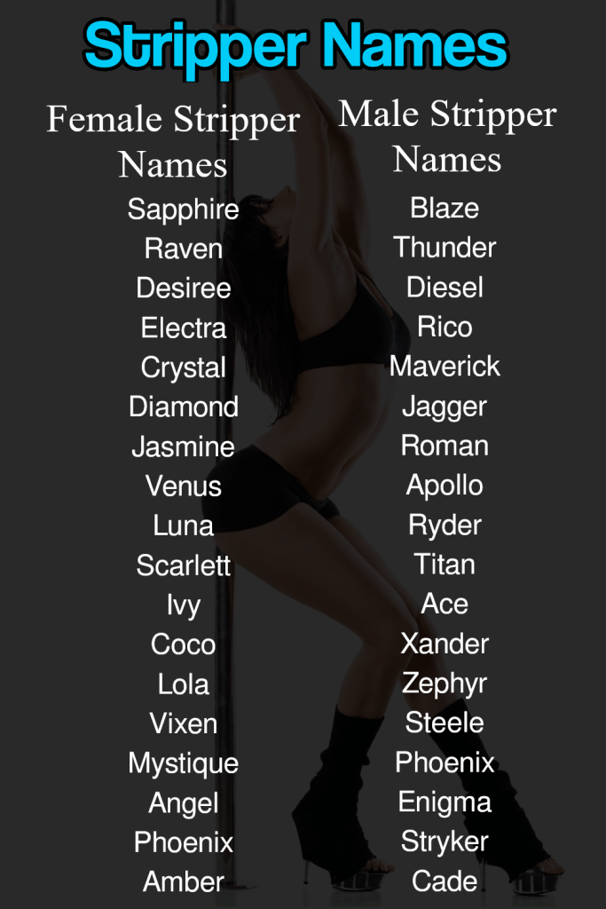Best of Black girl stripper names