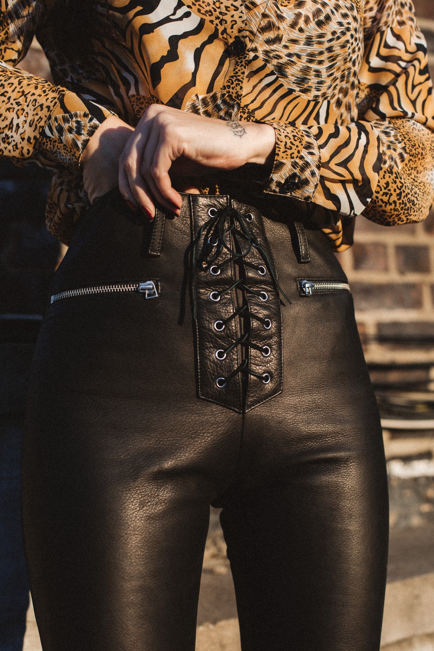 carmen langdon recommends Black Tight Leather Pants