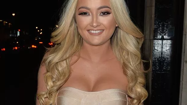 blonde with perky tits