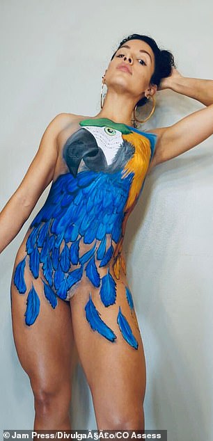 ashlynn sims recommends body paint naked pic