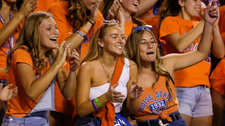 Braless At Football Game woman e