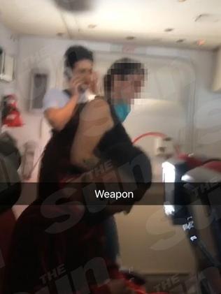 delmain deyzel recommends caught having sex on airplane pic