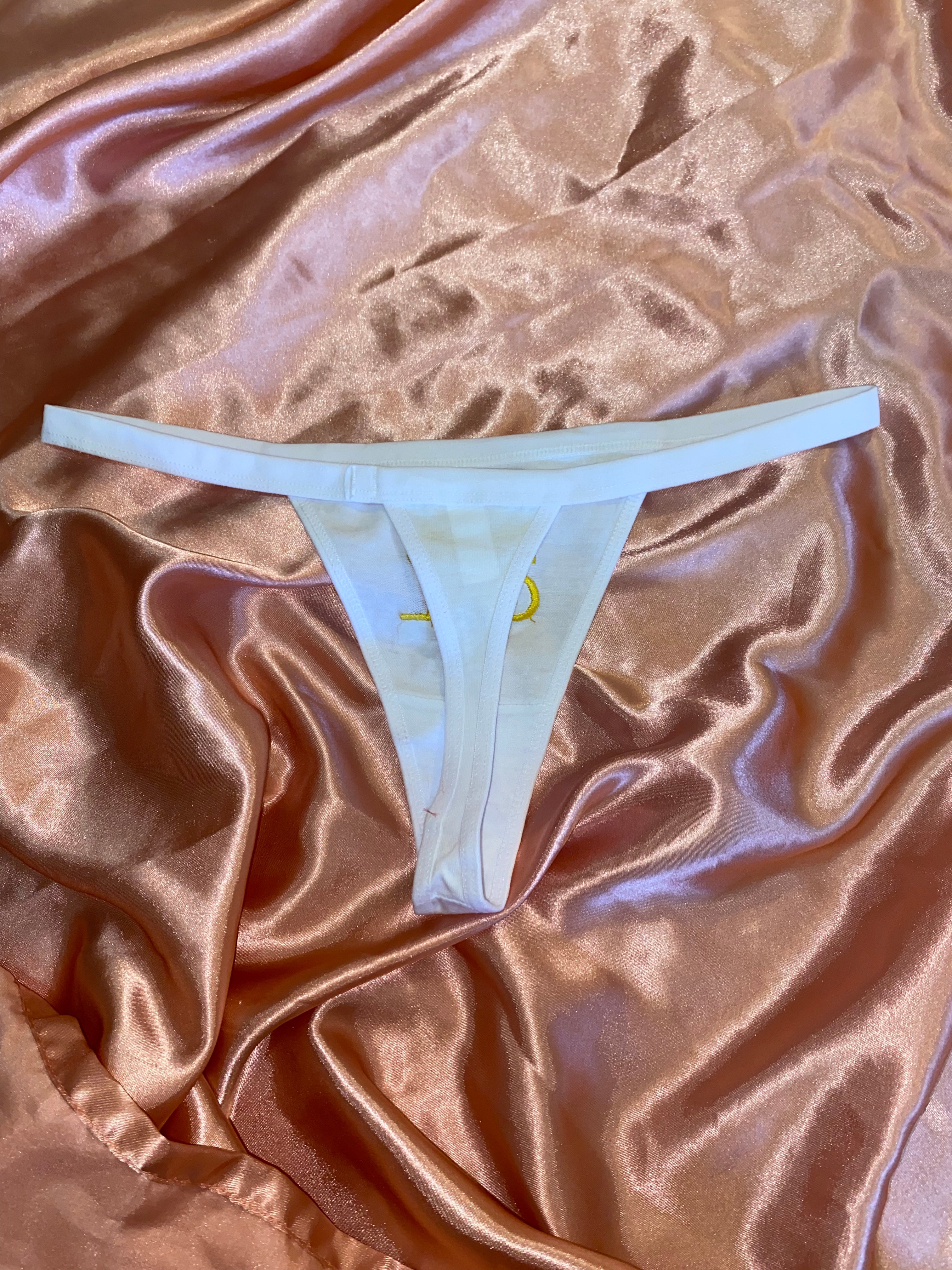 barbara mullinax recommends girl pees in thong pic