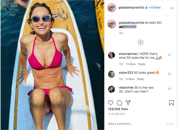 colette moyer recommends Giada De Laurentiis Tits