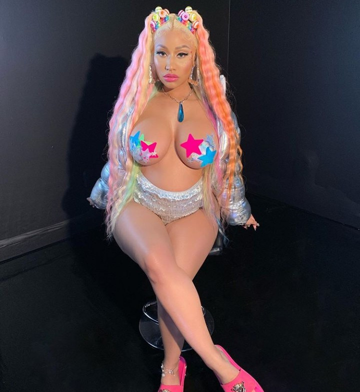 clyde dunn recommends nicki minaj boobs nude pic