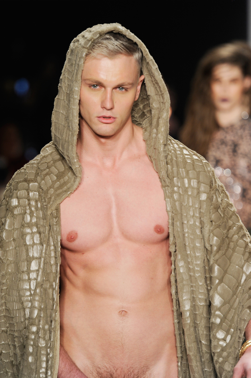 angela cheneler recommends nude men fashion show pic