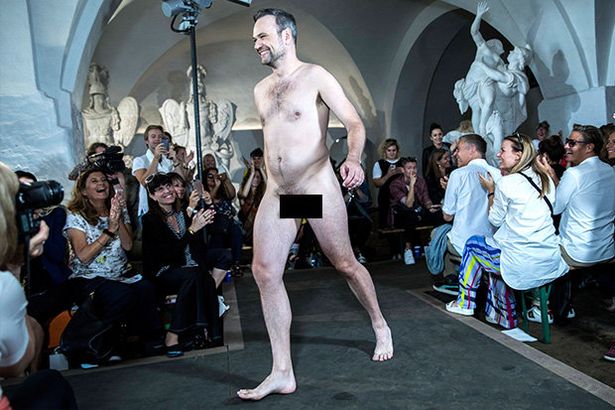 nude men fashion show