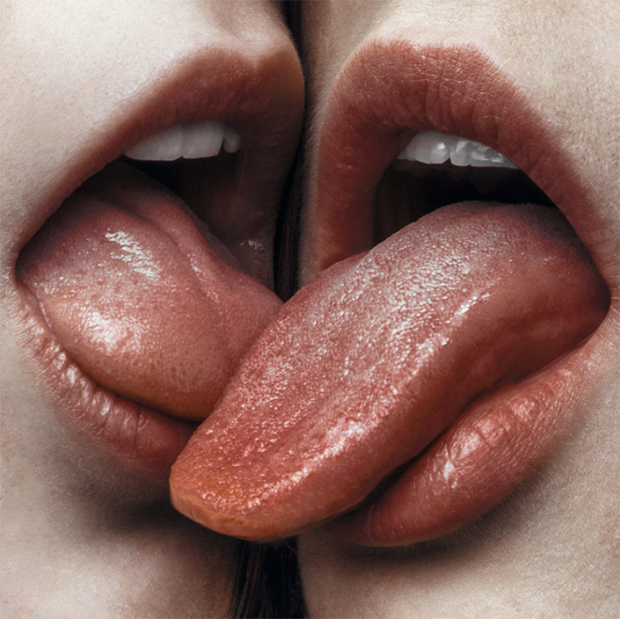 Best of Close up tongue kissing