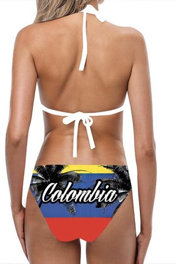 Best of Colombia flag bathing suits