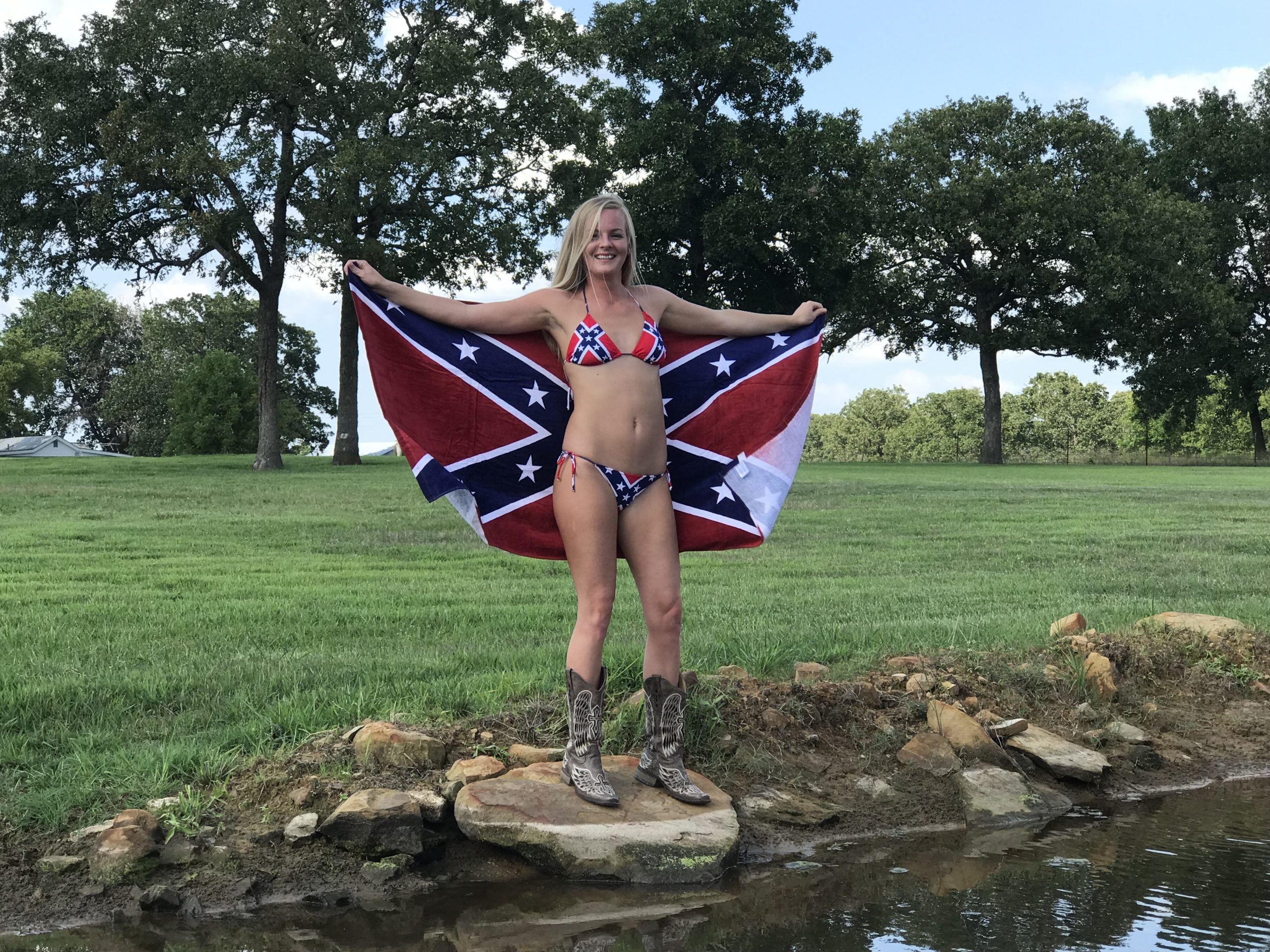 brad keltner recommends confederate flag g string pic