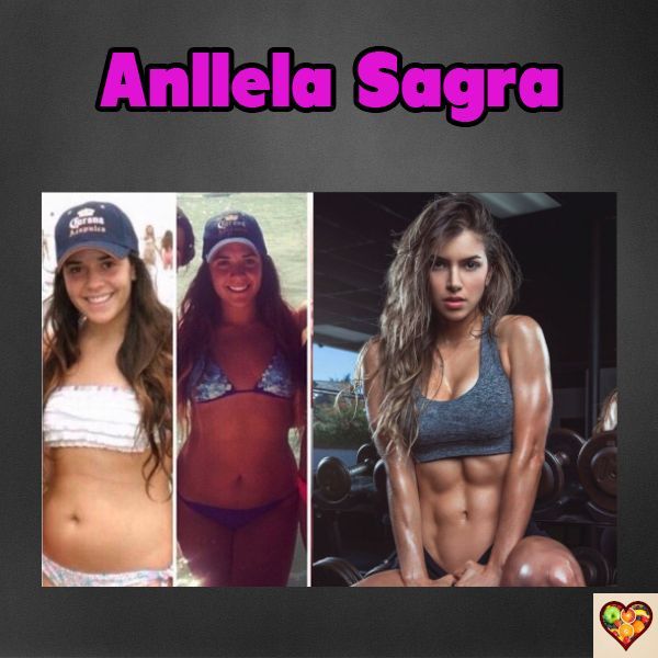 Best of Anllela sagra before after