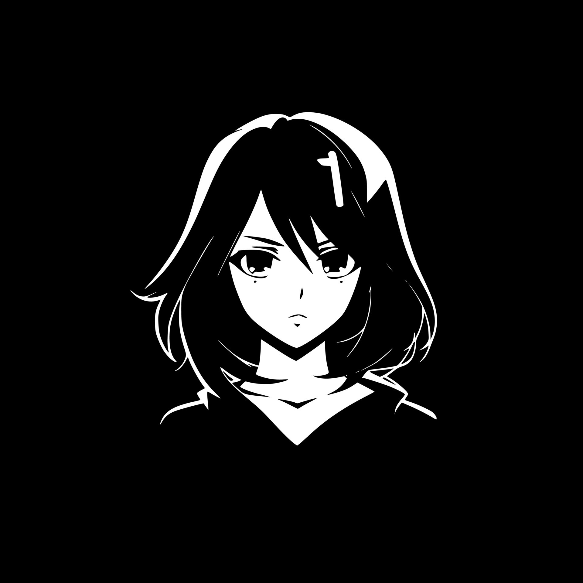 doc san recommends anime profile picture black and white pic