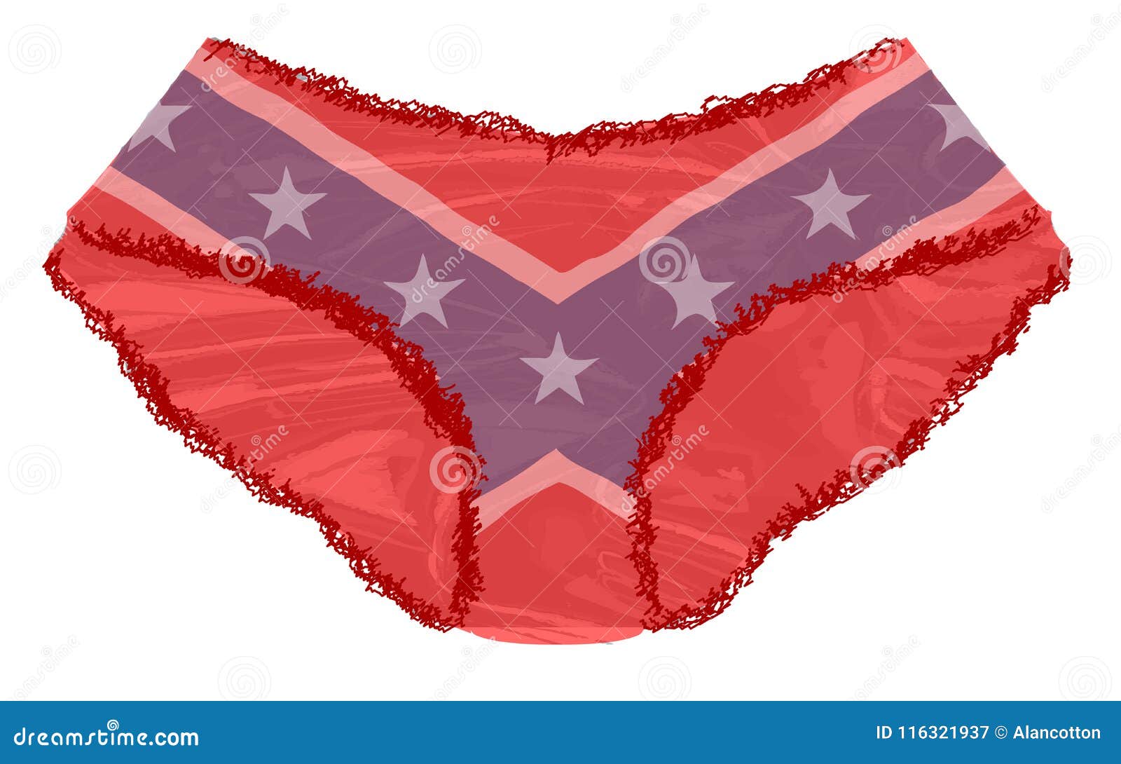 Confederate Flag G String actor porn
