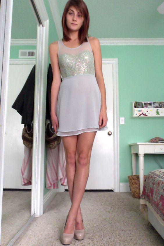 cloris jones recommends crossdresser in mini dress pic