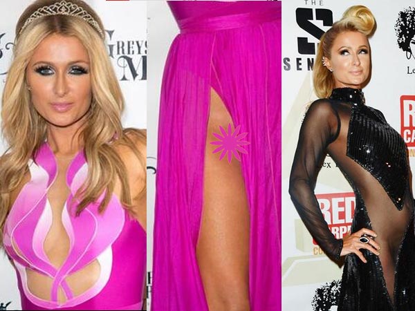 andrew sylwester share paris hilton has a wardrobe malfunction photos